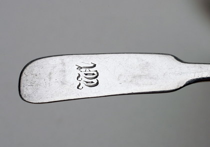Cape Silver saltspoon - John Townsend